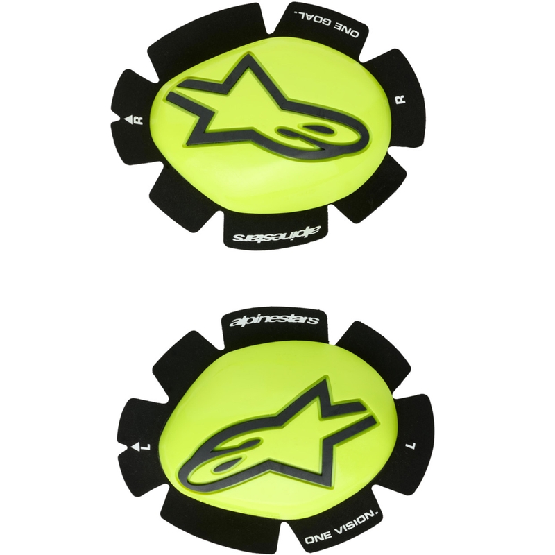 Slidery Alpinestars GP Plus 2 szt. fluo żółto-czarne