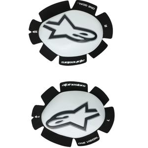 Slidery Alpinestars GP Plus 2 szt. biało-czarne