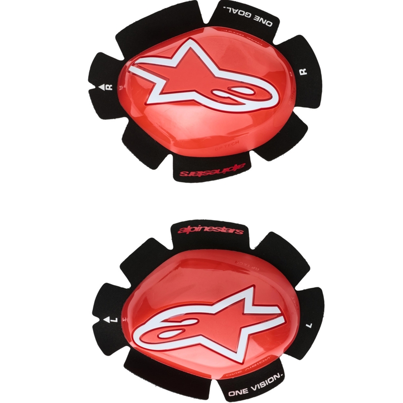 Slidery kolanowe Alpinestars GP Tech czerwono-białe