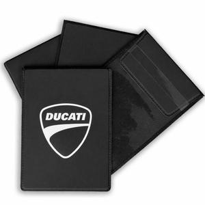 Osłona tablicy rejestracyjnej Ducati Technical z czarno-białym logo
