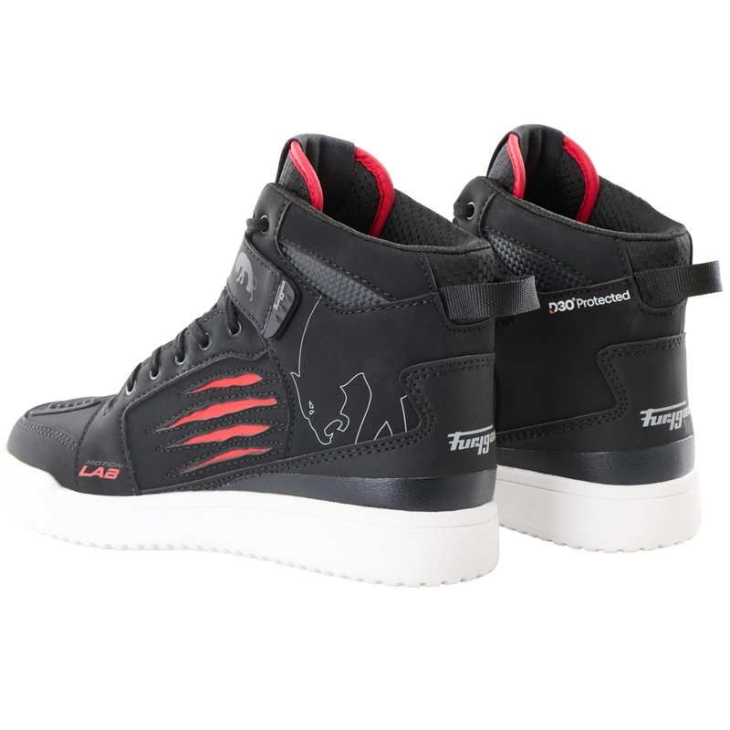 Buty motocyklowe Furygan Tarmac D3O® czarno-czerwone