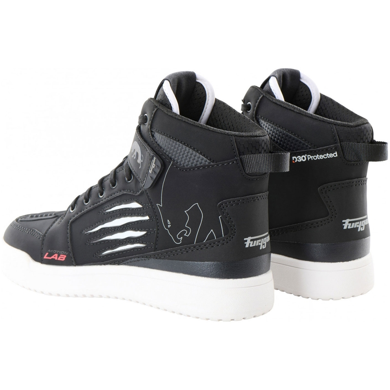 Buty motocyklowe Furygan Tarmac D3O® czarno-białe