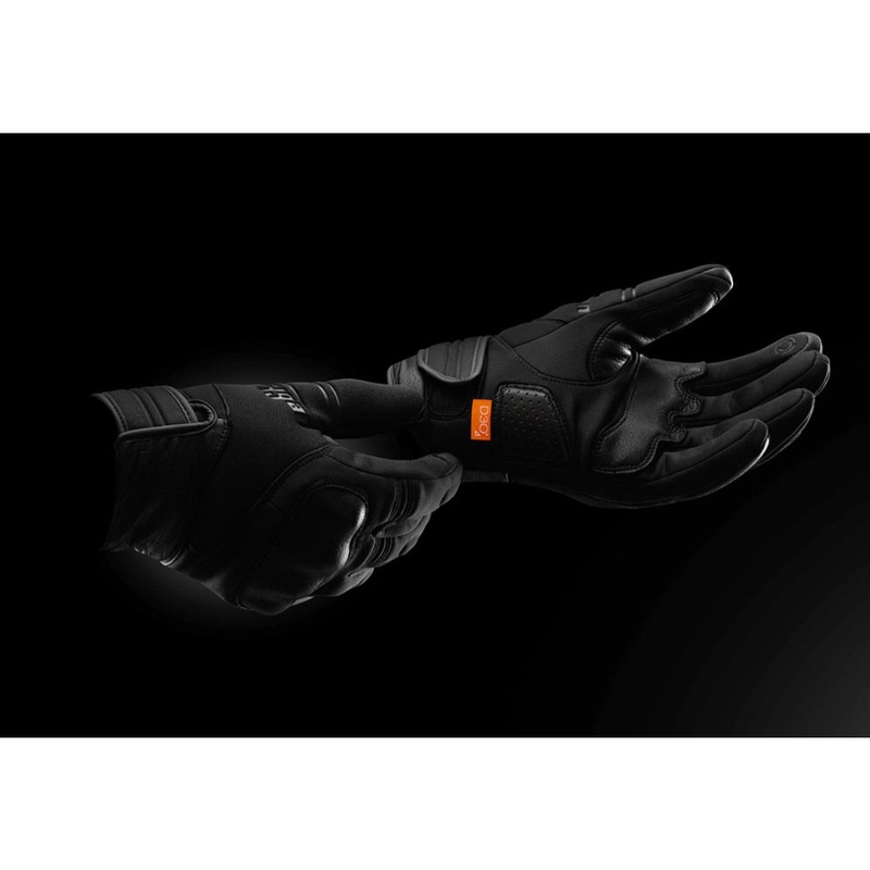 Rękawice motocyklowe Furygan TD Soft D3O® PRIMALOFT® w kolorze czarnym
