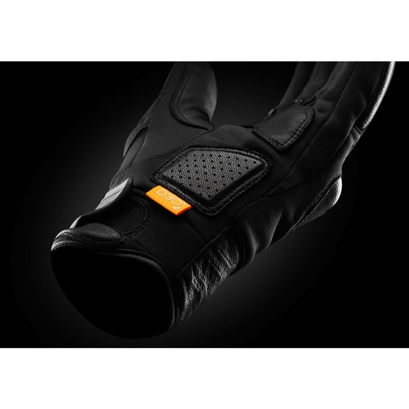 Rękawice motocyklowe Furygan TD Soft D3O® PRIMALOFT® w kolorze czarnym