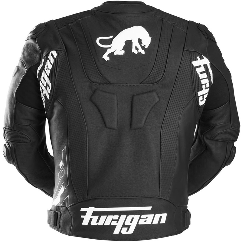 Kurtka motocyklowa skórzana Furygan Raptor Evo 3 czarno-biała