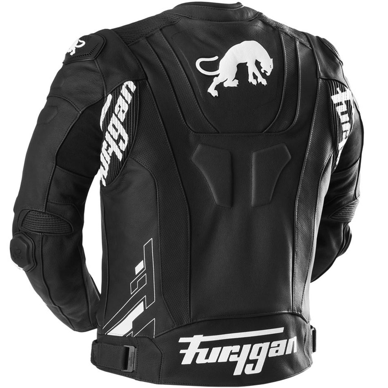 Kurtka motocyklowa skórzana Furygan Raptor Evo 3 czarno-biała