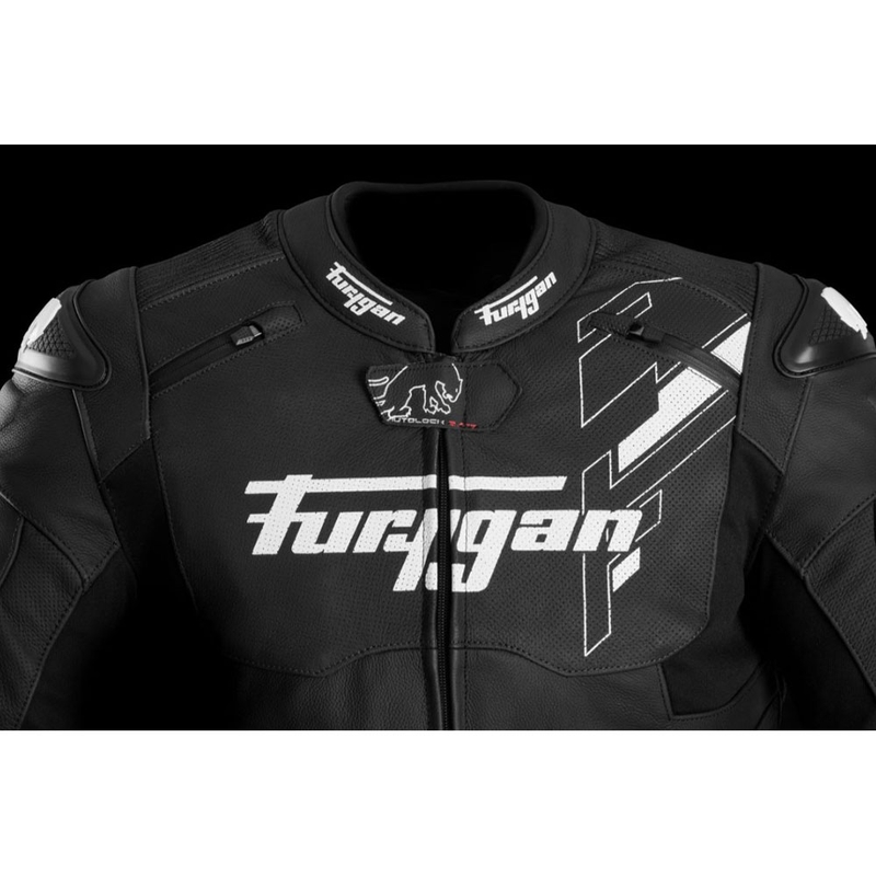Kurtka motocyklowa skórzana Furygan Raptor Evo 3 czarno-biała