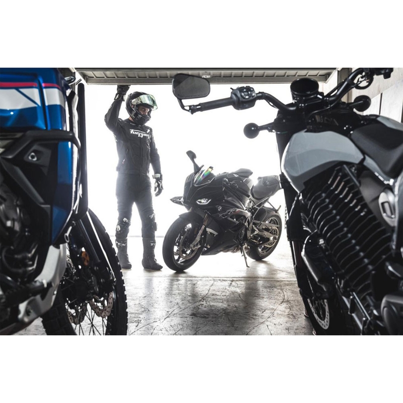 Kurtka motocyklowa skórzana Furygan Raptor Evo 3 czarno-biała