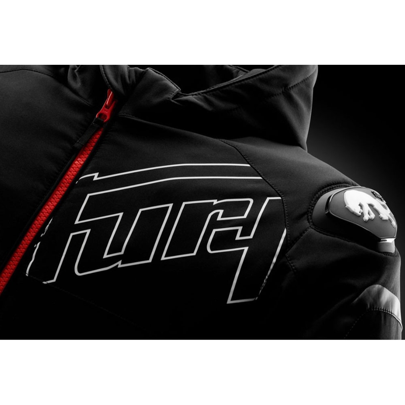 Kurtka motocyklowa Furygan Sektor Roadster Evo czarno-biało-czerwona
