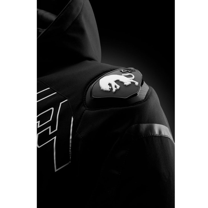 Kurtka motocyklowa Furygan Sektor Roadster Evo czarno-biało-czerwona