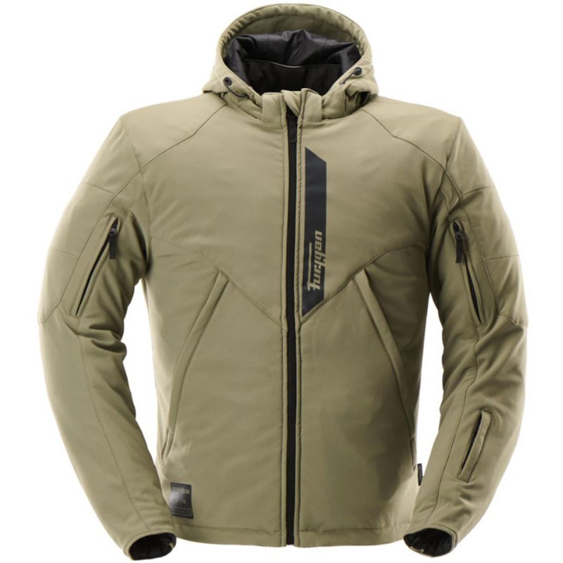 Kurtka motocyklowa Furygan Evald w kolorze khaki w kolorze zielonym