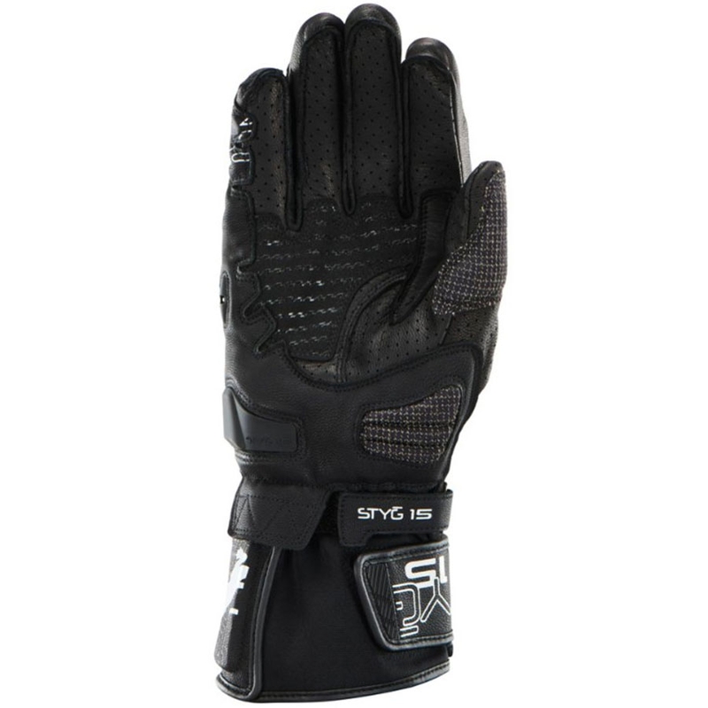 Rękawice motocyklowe Furygan STYG 15 Vented czarno-białe
