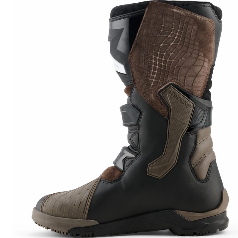 Buty motocyklowe Alpinestars Corozal V2 Adventure Drystar brązowo-czarne