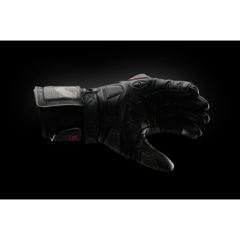 Rękawice motocyklowe Furygan STYG 15 Vented czarno-czerwone