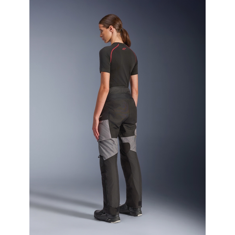Spodnie motocyklowe damskie Alpinestars Stella Andes V4 Drystar czarno-ciemnoszare