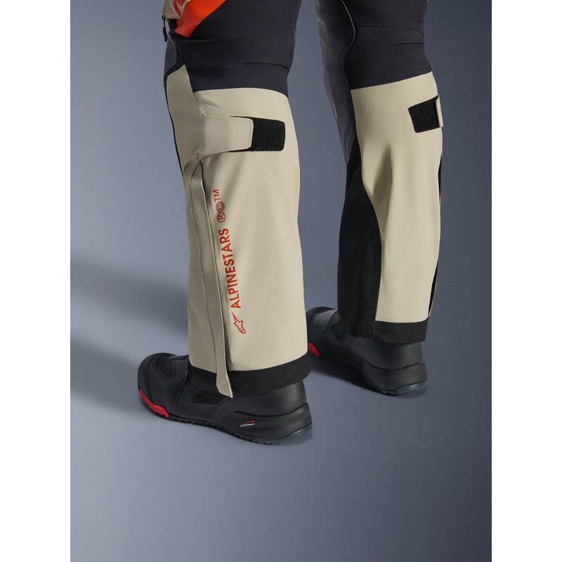Spodnie motocyklowe Alpinestars Halo PRO Drystar XF kremowo-czarno-czerwone