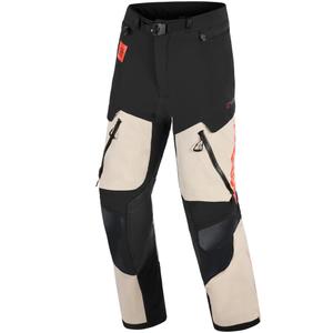 Spodnie motocyklowe Alpinestars Halo PRO Drystar XF kremowo-czarno-czerwone