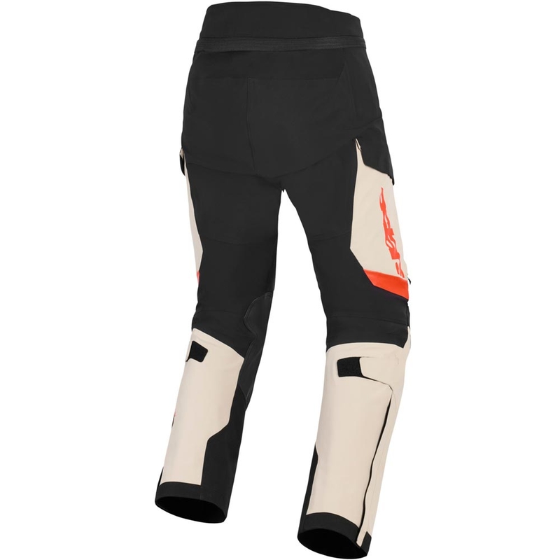 Spodnie motocyklowe Alpinestars Halo PRO Drystar XF kremowo-czarno-czerwone