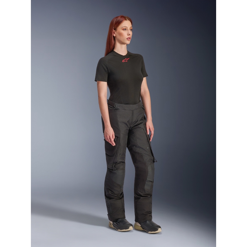 Spodnie motocyklowe damskie Alpinestars Stella Andes V4 Drystar w kolorze czarnym