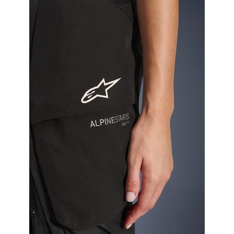 Spodnie motocyklowe damskie Alpinestars Stella Andes V4 Drystar w kolorze czarnym