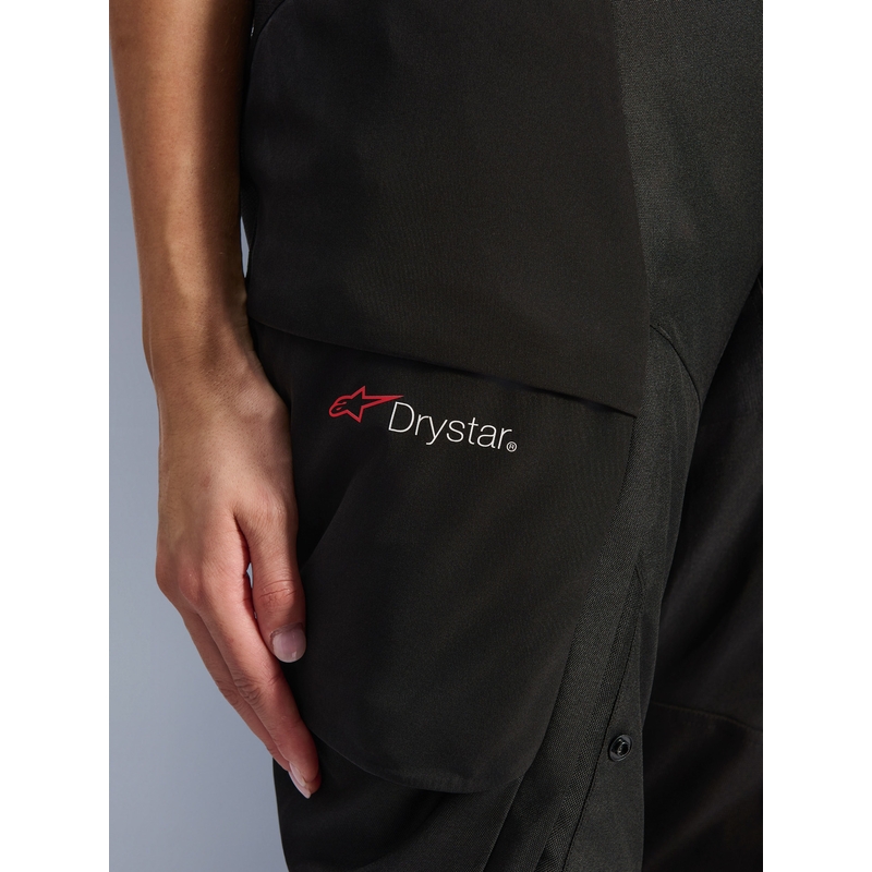 Spodnie motocyklowe damskie Alpinestars Stella Andes V4 Drystar w kolorze czarnym