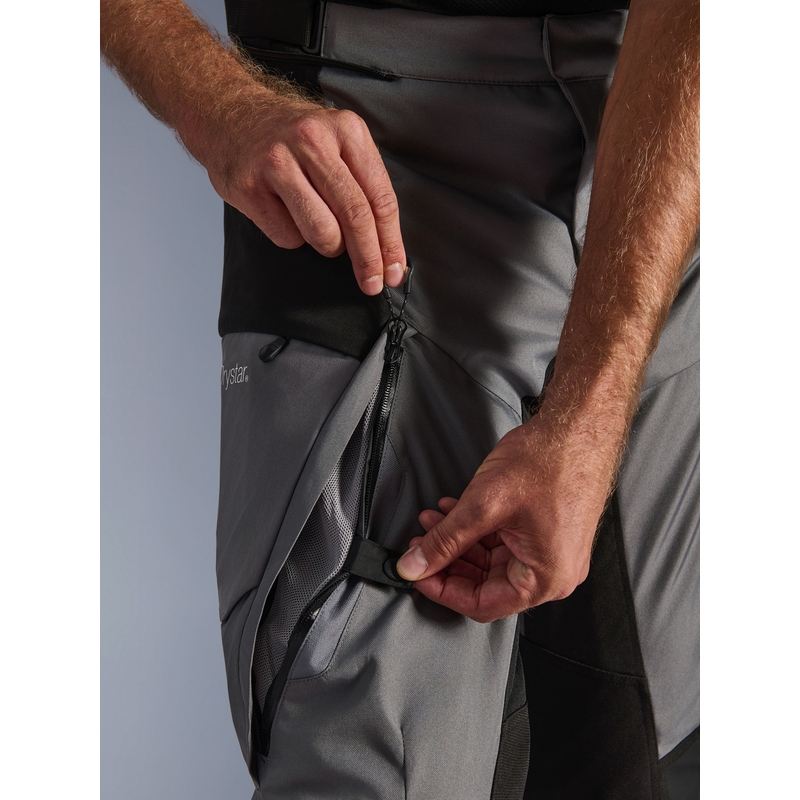 Spodnie motocyklowe Alpinestars Andes V4 Drystar czarno-ciemnoszare