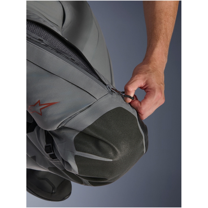 Szorty motocyklowe Alpinestars Nazca 3L Gore-Tex PRO ciemnoszaro-czarne