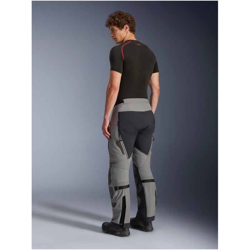 Szorty motocyklowe Alpinestars Nazca 3L Gore-Tex PRO ciemnoszaro-czarne