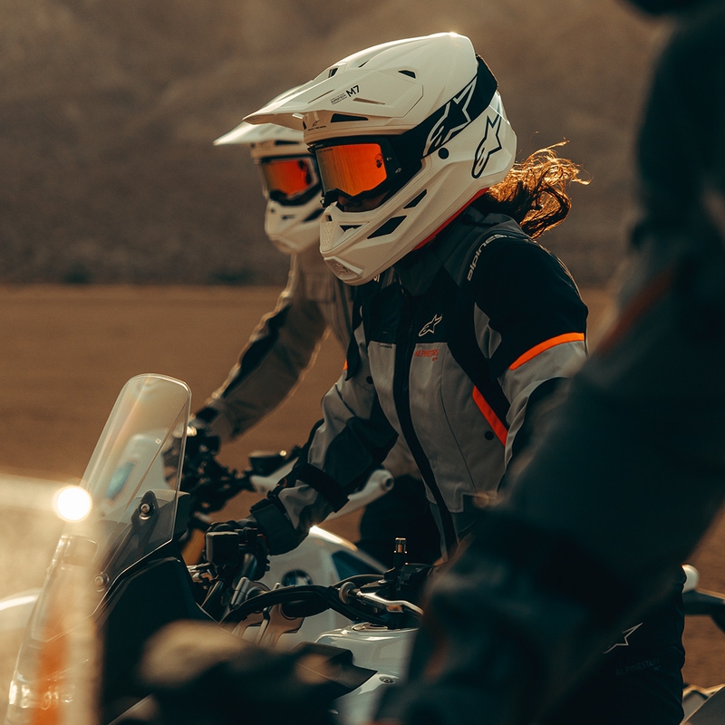 Kurtka motocyklowa damska Alpinestars Stella Andes V4 Drystar w kolorze ciemnoszarym, jasnoszarym, czarno-czerwonym
