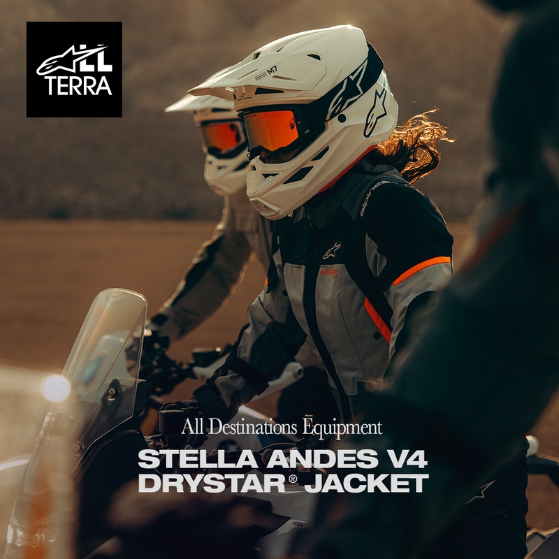 Kurtka motocyklowa damska Alpinestars Stella Andes V4 Drystar w kolorze ciemnoszarym, jasnoszarym, czarno-czerwonym