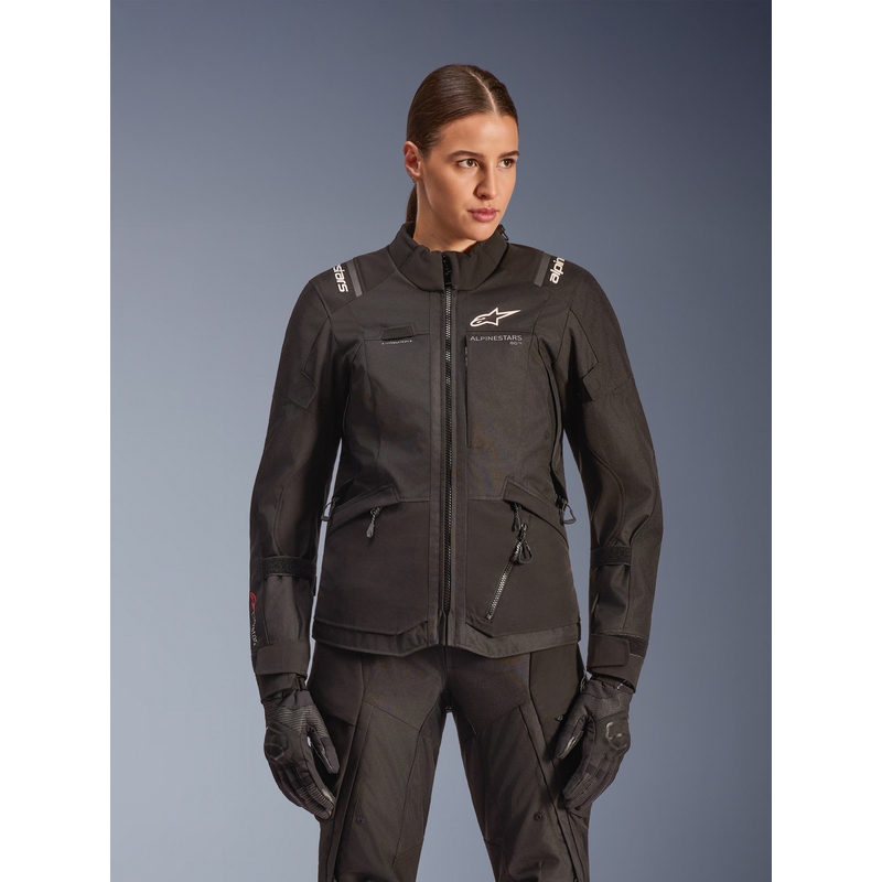 Kurtka motocyklowa damska Alpinestars Stella Andes V4 Drystar w kolorze czarnym