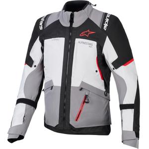 Kurtka motocyklowa Alpinestars Andes V4 Drystar w kolorze ciemnoszarym, jasnoszarym, czarno-czerwonym
