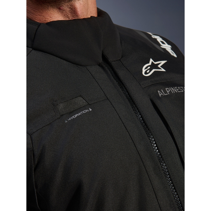 Kurtka motocyklowa Alpinestars Andes V4 Drystar w kolorze czarnym