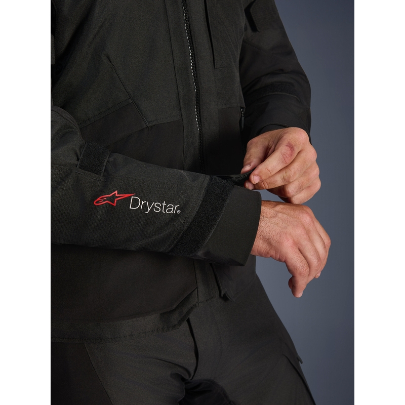 Kurtka motocyklowa Alpinestars Andes V4 Drystar w kolorze czarnym