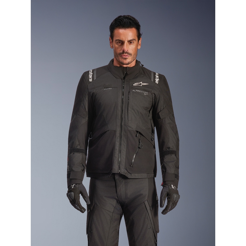 Kurtka motocyklowa Alpinestars Andes V4 Drystar w kolorze czarnym