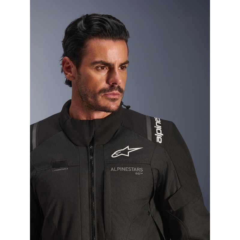 Kurtka motocyklowa Alpinestars Andes V4 Drystar w kolorze czarnym