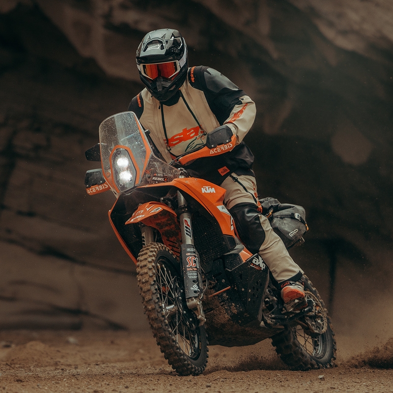 Kurtka motocyklowa Alpinestars Halo PRO Drystar XF kremowo-czarno-czerwona