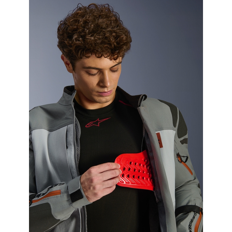 Kurtka motocyklowa Alpinestars Nazca 3L Gore-Tex PRO ciemnoszara-jasnoszara