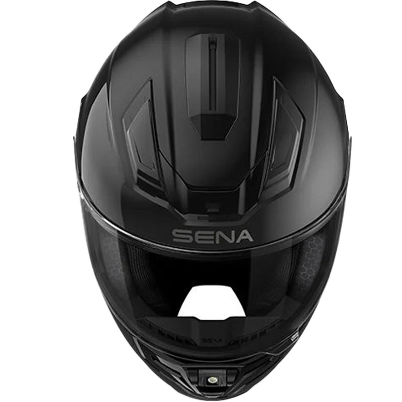 Kask motocyklowy integralny z zestawem słuchawkowym SENA Phantom ANC, matowo czarny