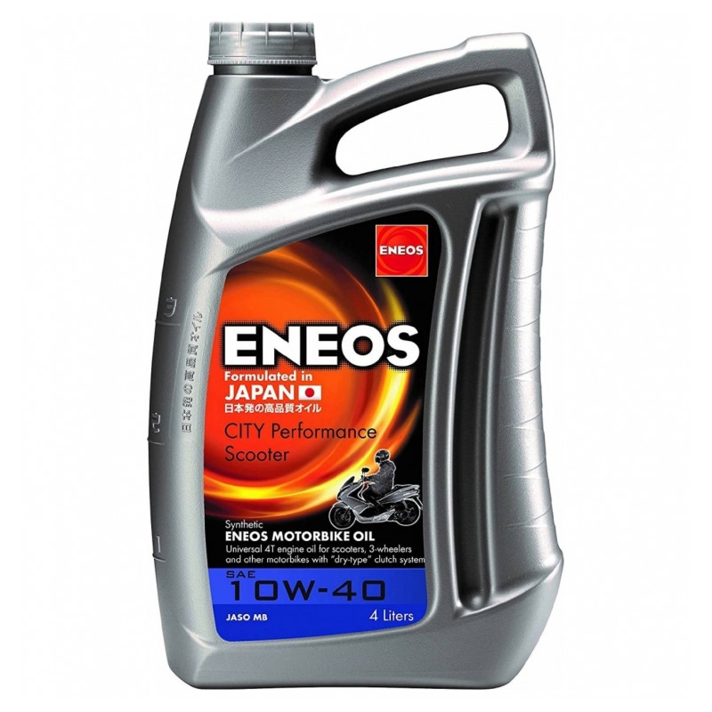 Engine oil ENEOS CITY Performance Scooter 10W-40 4l
