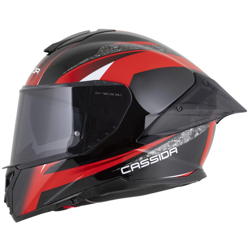 Kask motocyklowy integralny Cassida Integral GTS 2.1 Mega czarno-czerwono-biały