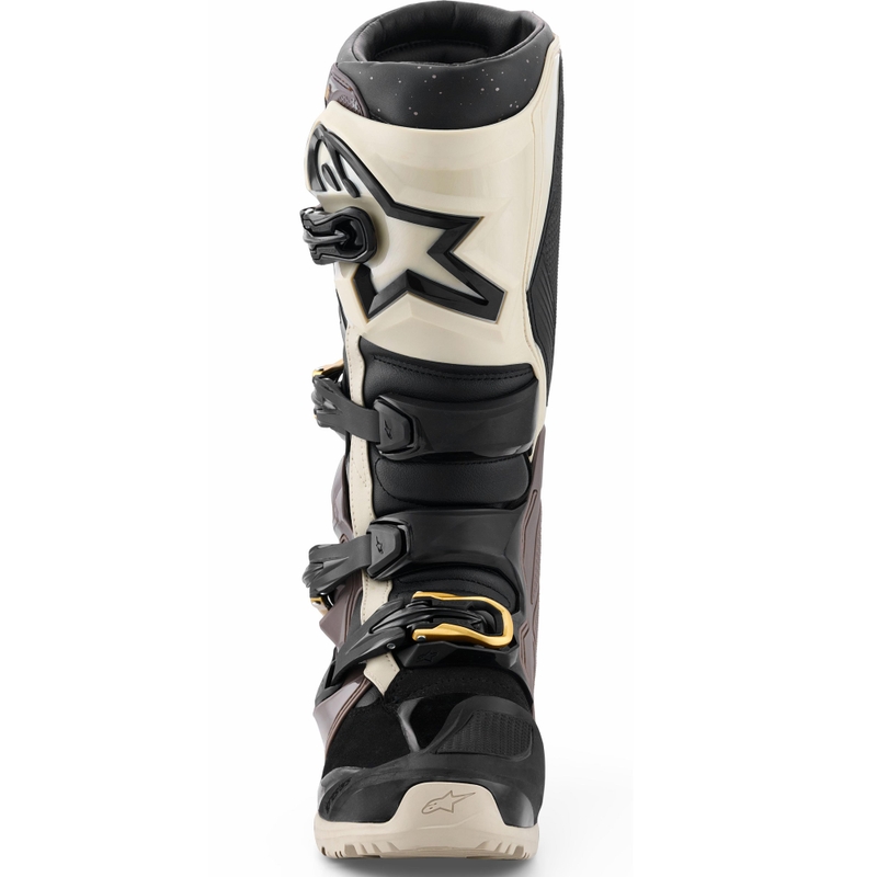Buty motocyklowe Alpinestars TECH 7 Enduro Drystar w kolorze czarno-ciemnoszarym-złotym
