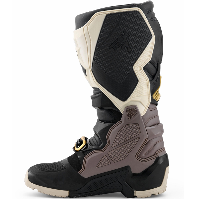 Buty motocyklowe Alpinestars TECH 7 Enduro Drystar w kolorze czarno-ciemnoszarym-złotym