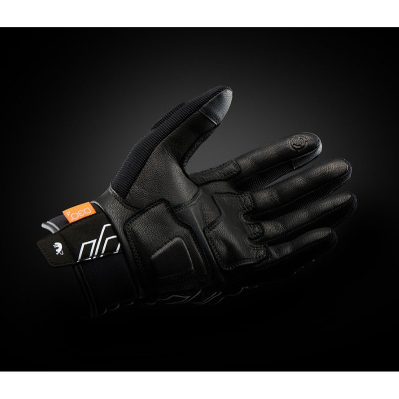 Rękawice motocyklowe damskie Furygan Jet Neon D3O® Evo czarno-białe