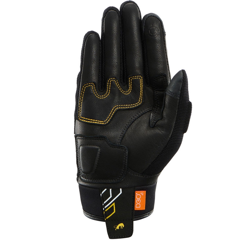 Rękawice motocyklowe damskie Furygan Jet Neon D3O® Evo czarno-złote