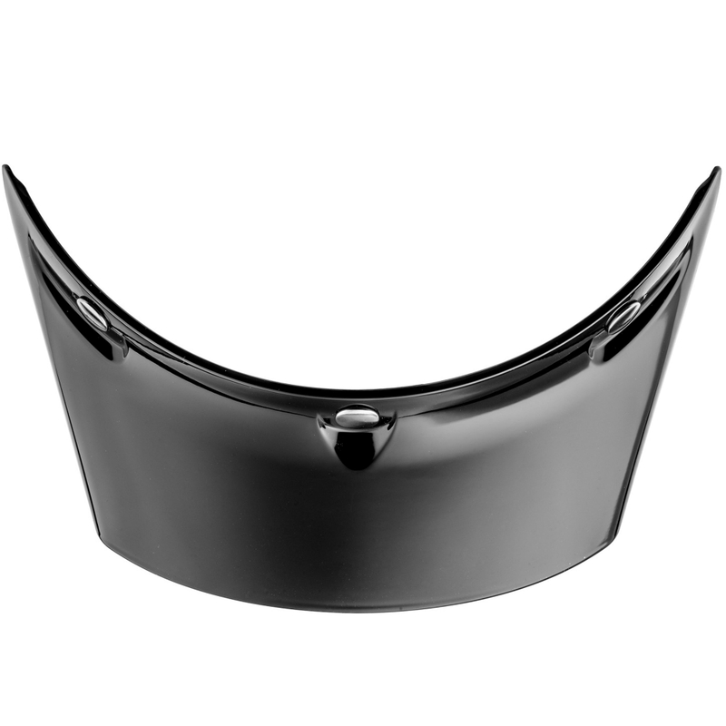 Wizjer do kasku motocyklowego NOX Premium Seventy II czarny połysk