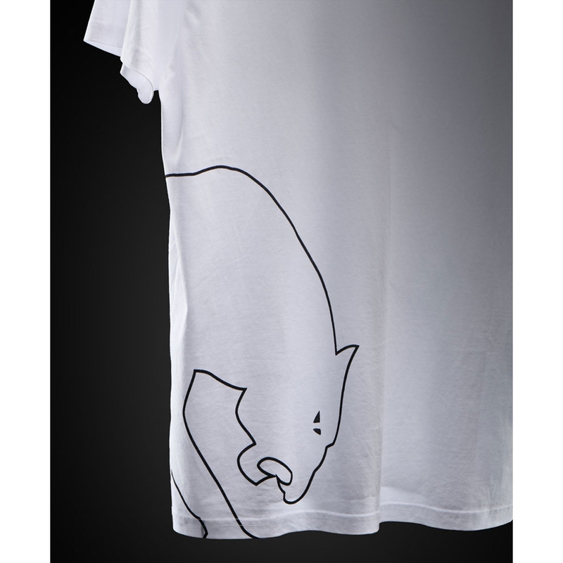 Koszulka Furygan Rage biało-czarna