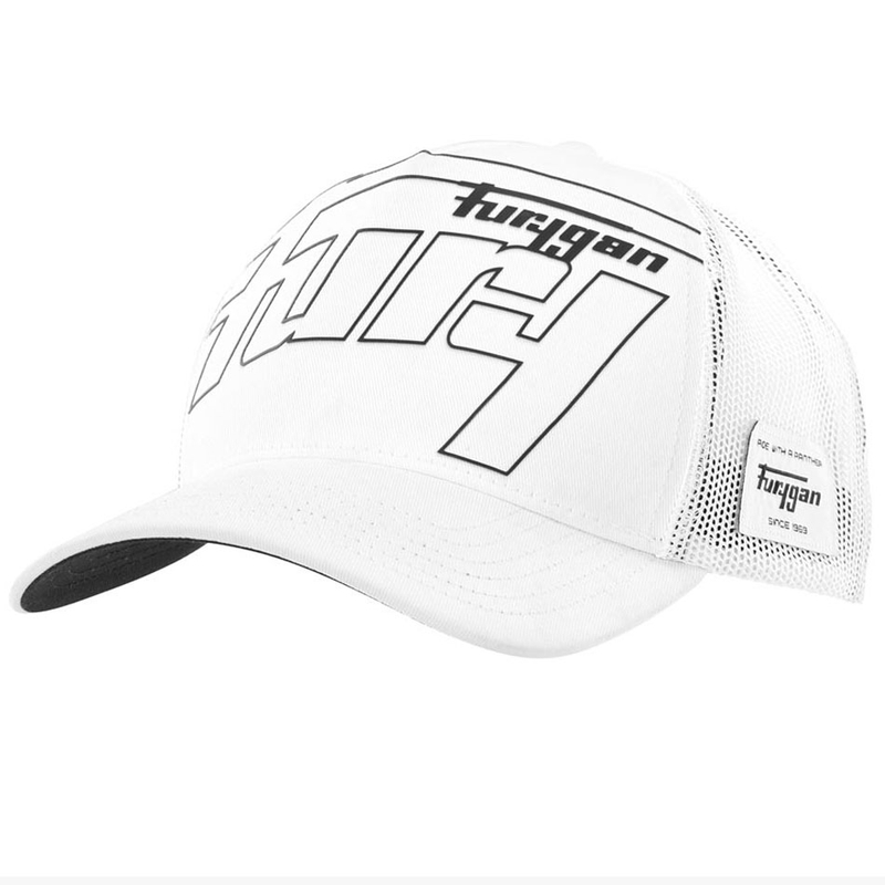 Czapka Furygan Trucker Rage biało-czarna