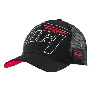 Czapka Furygan Trucker Rage czarno-biało-czerwona