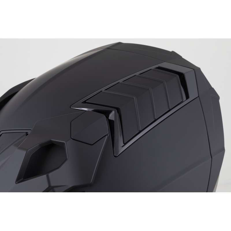 Kask motocyklowy enduro ZED XD1 matowy czarno-czerwony